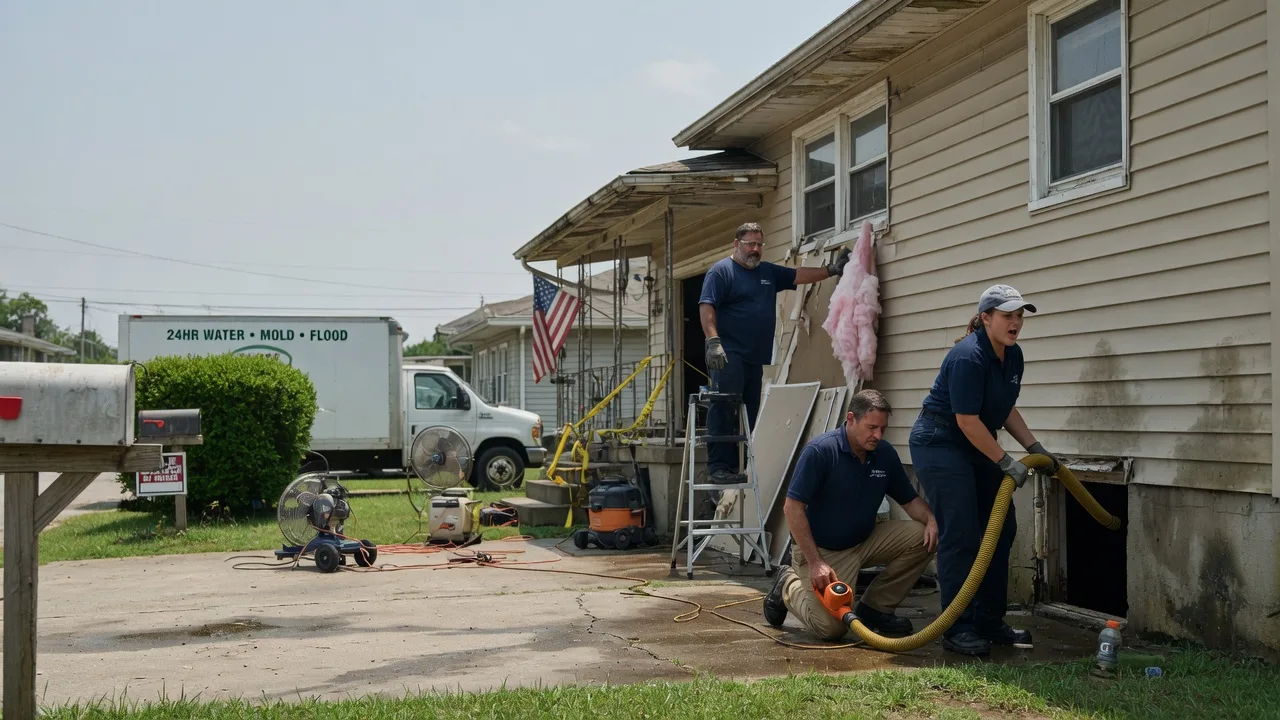 Water Damage Repair in Buckingham, VA near me